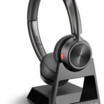 POLY 7220 Office Headset Wireless Head-band Office/Call center Black