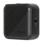 Targus APA803GL mobile device charger Universal Black AC Fast charging Indoor