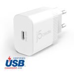j5create JUP1420 20W PD USB-CÂ® Wall Charger