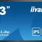 iiyama T4362AS-B1 Signage Display Interactive flat panel 108 cm (42.5") IPS 500 cd/mÂ² 4K Ultra HD Black Touchscreen Built-in processor Android 8.0 24/7