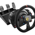 Thrustmaster T300 Ferrari Integral Racing Wheel Alcantara Edition Black Steering wheel + Pedals Analogue / Digital PC, PlayStation 4, Playstation 3