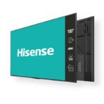 Hisense 100BM66D Signage Display 2.54 m (100") LED Wi-Fi 500 cd/mÂ² 4K Ultra HD Black 24/7
