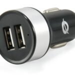 Conceptronic 2-Port USB Car Tablet Charger 2.1A