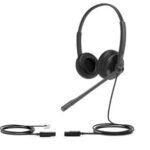 Yealink YHS34 Lite Dual Headset Wired Head-band Office/Call center Black