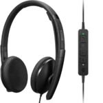 Lenovo 4XD1M39028 headphones/headset Wired Head-band USB Type-C Black