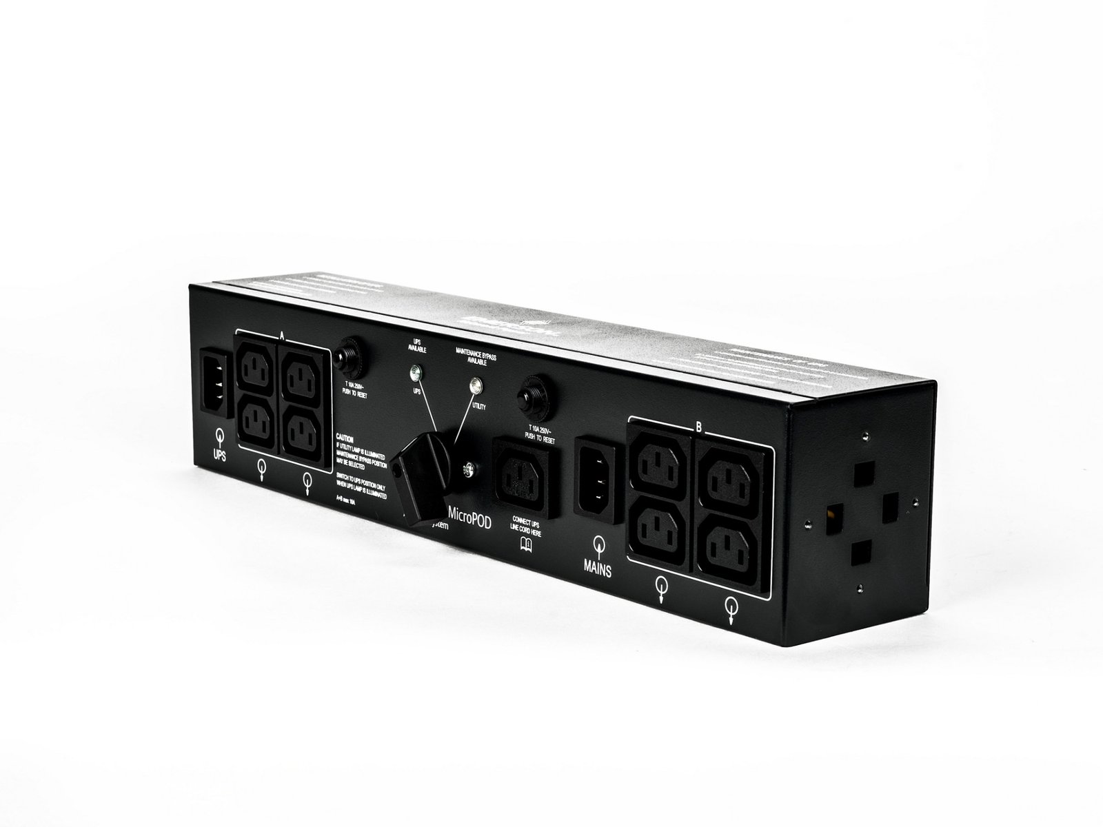 KLzubuw5OEeNDoiRJG0XhQ.c-r Vertiv Liebert MP2-210K power distribution unit (PDU) 4 AC outlet(s) 2U Black - Image 1