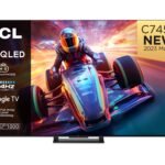 TCL C74 Series 75C745K TV 190.5 cm (75") 4K Ultra HD Smart TV Wi-Fi Black