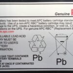 APC RBC48 UPS battery Sealed Lead Acid (VRLA) 7 Ah