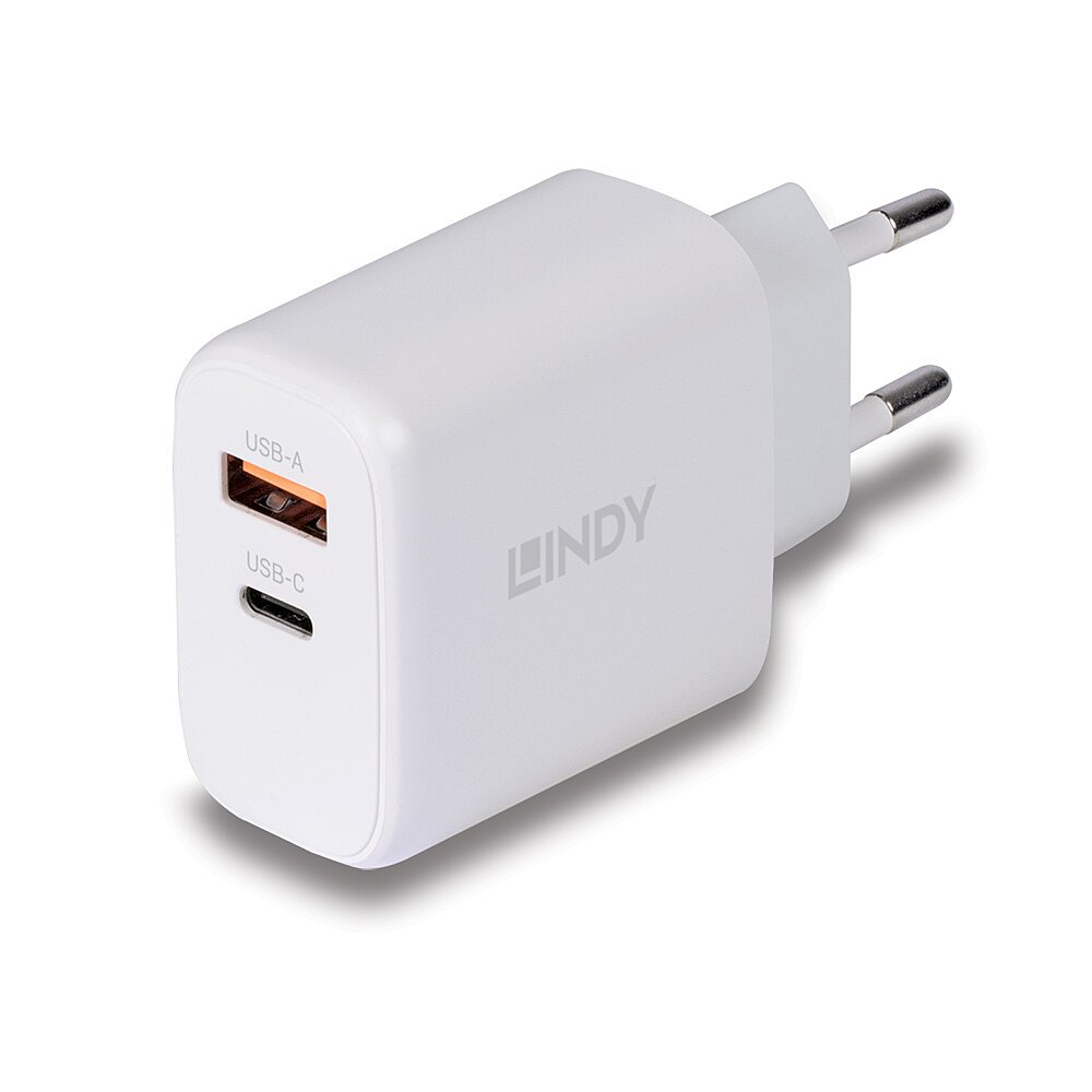 OIXO0A7QXkSbZLxK01nFtg.c-r Lindy 73428 mobile device charger Universal White AC Fast charging Indoor - Image 1