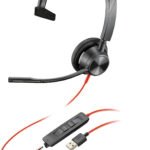 POLY Blackwire 3315 Microsoft Teams Certified USB-A Headset