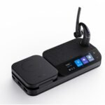 Yealink 1208653 headphones/headset Wireless In-ear Office/Call center USB Type-C Bluetooth Black