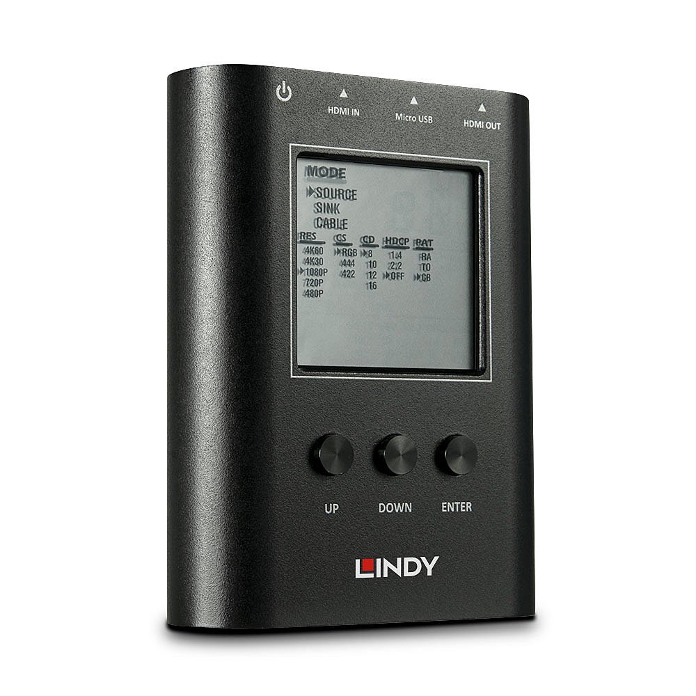 QA5X_AQFM0GwimhBLyNHcw.c-r Lindy HDMI 2.0 18G Signal Analyser and Generator - Image 1