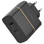 OtterBox EU Wall Charger 30W - USB-C 18W + USB-A 12W USB-PD, black