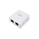 Equip 2-Port Cat.6A Surface Mount Box