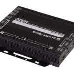 ATEN VE1843 AV extender AV transmitter & receiver Black