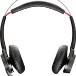 POLY Voyager Focus UC B825-M Headset Wireless Head-band Office/Call center Bluetooth Black