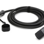 Platinet EV Charging Type2 Cable, Cable 5m, Charging Speed 22kW, Single or Three Phase power supply (32A), Type 2 to Type 2 connectors (current and most popular standard), Suitable for all electric vehicle manufacturers, Black