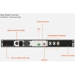 Vertiv Liebert Edge Uninterruptible Power Supply (UPS) - 1000VA 900W 230V 1U Line Interactive AVR Rack Mount | 0.9 PF