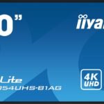 iiyama LH5054UHS-B1AG Signage Display Digital signage flat panel 125.7 cm (49.5") LCD Wi-Fi 500 cd/mÂ² 4K Ultra HD Black Built-in processor Android 11 24/7