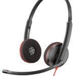 POLY Blackwire 3220 Headset Wired Head-band Calls/Music USB Type-A Black
