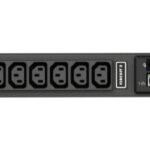 Vertiv Geist rPDU, monitored, 0U, input IEC60309 230/400V 3x16A, outputs (36)C13 | (6)C19 power distribution unit (PDU) 42 AC outlet(s) Black