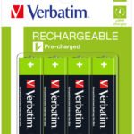 Verbatim 49517 household battery Rechargeable battery AA Nickel-Metal Hydride (NiMH)