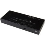 StarTech.com 2x2 HDMI Matrix Switch - 4K with Fast Switching and Auto-sensing