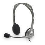 Logitech H111 Stereo Headset Wired Head-band Office/Call center Grey