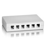 Equip 12-Port Keystone Jack Surface Mount Box