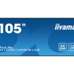 iiyama LH10551UWS-B1AG Signage Display Digital signage flat panel 2.66 m (104.7") LED 500 cd/mÂ² UltraWide Full HD Black 24/7