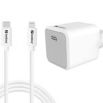 Sandberg USB-C AC Charger 20W +Lightning 1M