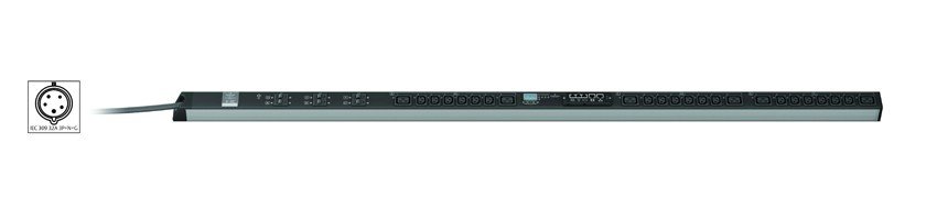 h0smfIPwOE-gJYDUCvoZFw.c-r Vertiv MPH2 Rack PDU, receptacle managed, 0U, input IEC 60309 230/400V 3x32A, output (18)C13 (6)C19 - Image 1