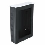 Ergonomic Solutions SpacePole Kiosk & Signage SpacePole outdoor kiosk for Elo 2799L â€“ Wall mounted