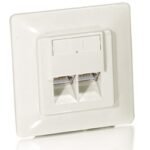 Equip Cat.5e German Modular Outlet Set