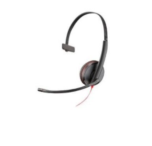 luAB8pbhEiBuS_IRykEGg.c-r POLY Blackwire 3215 Headset Wired Head-band Office/Call center USB Type-A Black, Red - Image 1