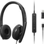 Lenovo 4XD1M39029 headphones/headset Wired Head-band USB Type-C Black