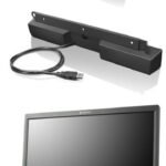 Lenovo USB Soundbar Black 2.0 channels 2.5 W