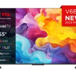 TCL 55V6BK TV 139.7 cm (55") 4K Ultra HD Smart TV Wi-Fi Titanium 270 cd/mÂ²