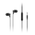 Lenovo 4XD1J77352 headphones/headset Wired In-ear Office/Call center Black