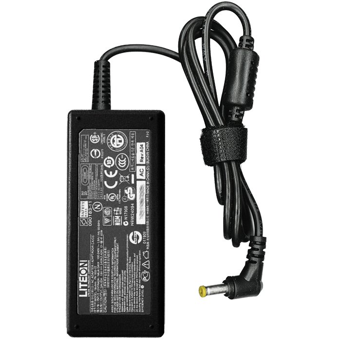 pSzkYOmnQkOub2AWmWvE3w.c-r Acer AC Adaptor 65W power adapter/inverter Indoor Black - Image 1