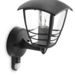 Philips myGarden Creek Wall Light 60W E27 No-bulb