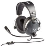 Thrustmaster T.Flight U.S. Air Force Headphones Wired Head-band Aviation/Air traffic control Black, Grey