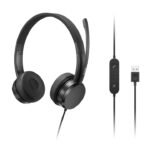 Lenovo 4XD1K18260 headphones/headset Wired Head-band Music/Everyday USB Type-A Black