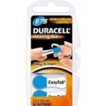 Duracell 1.4 V, zinc-air, 6 pack Single-use battery