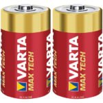 Varta MAX TECH 2x Alkaline C Single-use battery