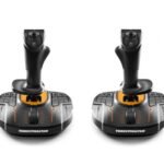 Thrustmaster T.16000M FCS SPACE SIM DUO Black, Orange USB Joystick Analogue / Digital PC