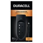 Duracell 175W Twin UK Socket Inverter