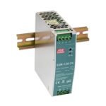 LevelOne 48V DC Industrial Power Supply, 120W, DIN-Rail, PoE Ready