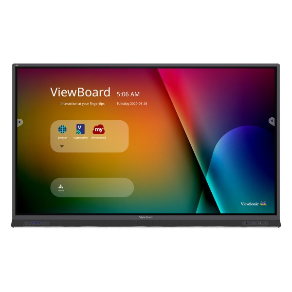 ySWwTidff0-3CQ6gf6_Q0w.c-r Viewsonic IFP8652-1A Signage Display Interactive flat panel 2.18 m (86") LCD 400 cd/m² 4K Ultra HD Black Touchscreen Built-in processor Android - Image 1