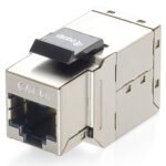Equip Cat.6A Shielded Keystone Inline Coupler